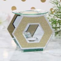 Desire Glitter Gold Hexagon Wax Melt Warmer Extra Image 1 Preview